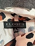 ELOQUII 100% Polyester Animal Print Ivory 3/4 Sleeve Blouse Size 20 - photo 7