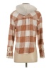 Love Tree Plaid Brown Long Sleeve Blouse Size S - photo 2