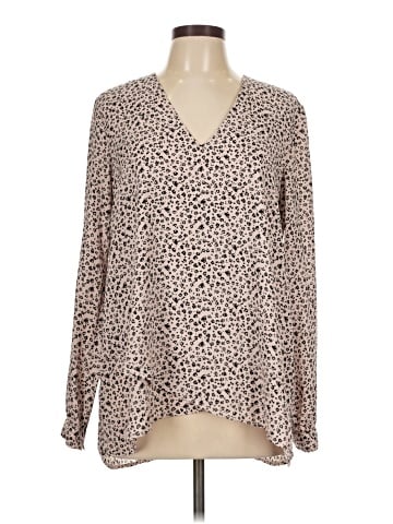 Karen Kane Long Sleeve Blouse (view 1)