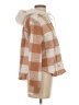 Love Tree Plaid Brown Long Sleeve Blouse Size S - photo 4