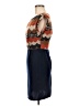 Pink Owl Graphic Blue Cocktail Dress Size M (estimated) - photo 5
