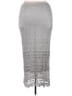 Chico's 100% Rayon Silver Casual Skirt Size XXL (4) - photo 2