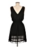 Blue Sand Solid Black Cocktail Dress Size M - photo 2