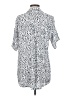 Z Supply Animal Print White Short Sleeve Blouse Size XS - photo 2