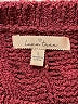 Love Tree 100% Polyester Tweed Burgundy Pullover Sweater Size L - photo 7