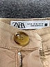 Zara Solid Tan Khakis Size 4 - photo 7