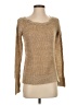 Apostrophe 100% Acrylic Metallic Tan Pullover Sweater Size XS - photo 1