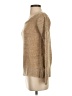 Apostrophe 100% Acrylic Metallic Tan Pullover Sweater Size XS - photo 5