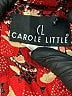 Carole Little Print Gold Red Jacket Size S (estimated) - photo 3