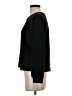 Elie Tahari Solid Black Pullover Sweater Size S - photo 5