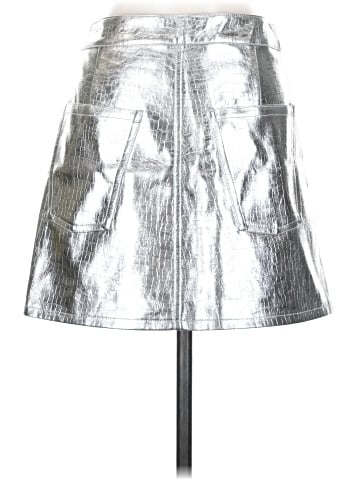 Torn by Ronny Kobo Faux Leather Skirt (view 2)
