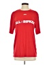 Unbranded 100% Polyester Red Short Sleeve T-Shirt Size S - photo 1