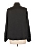 Animari Solid Black Long Sleeve Blouse Size L - photo 2