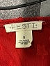 Festi 100% Polyester Red 3/4 Sleeve Blouse Size Lg Plus (0) - photo 7