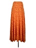 Lularoe Paisley Orange Casual Skirt Size XS - photo 2