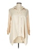 Daisy Fuentes Color Block Ivory 3/4 Sleeve Blouse Size L - photo 1
