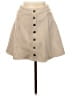 Fuinloth Solid Tan Ivory Casual Skirt Size M - photo 1