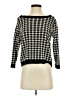 Joseph A. Houndstooth Black Pullover Sweater Size S - photo 1