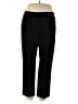 George Solid Black Casual Pants Size 22w - photo 1