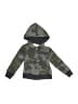 Crewcuts 100% Cotton Camo Blue Green Zip Up Hoodie Size 3 - photo 1