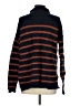 Madewell Stripes Orange Turtleneck Sweater Size S - photo 2