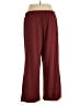 Torrid Solid Burgundy Casual Pants Size 1X Plus (1) - photo 2