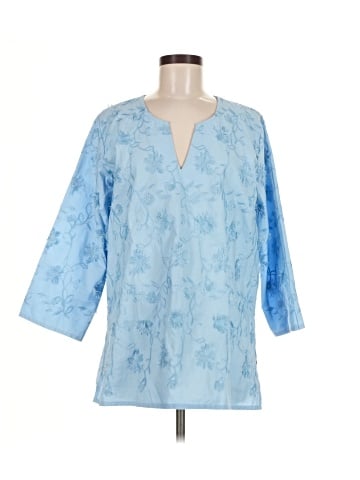 Karen Kane 3/4 Sleeve Blouse (view 1)