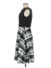 Assorted Brands Argyle Black Casual Dress Size 8 - photo 5