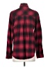 Rails Plaid Burgundy Long Sleeve Blouse Size S - photo 2