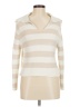 Moon & Madison 100% Cotton Ivory Pullover Sweater Size M - photo 1