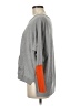 Vertical Design Color Block Gray Pullover Sweater Size M - photo 5