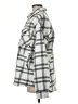 Thread & Supply 100% Polyester Plaid Gray Long Sleeve Blouse Size M - photo 5