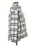 Thread & Supply 100% Polyester Plaid Gray Long Sleeve Blouse Size M - photo 4
