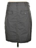 Christopher Blue Solid Gray Casual Skirt Size 8 - photo 2