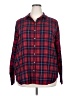 Jachs Girlfriend Plaid Red Long Sleeve Button-Down Shirt Size XXL - photo 1