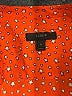 J.Crew Polka Dots Orange Long Sleeve Silk Top Size 0 - photo 7