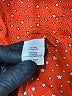 J.Crew Polka Dots Orange Long Sleeve Silk Top Size 0 - photo 8