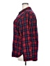 Jachs Girlfriend Plaid Red Long Sleeve Button-Down Shirt Size XXL - photo 5