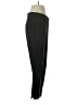 Ecru Solid Black Track Pants Size 4 - photo 4