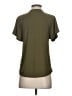 Free People Green Short Sleeve Blouse Size XS - photo 2