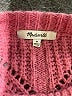 Madewell Hearts Pink Pullover Sweater Size M - photo 7