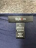 Style&Co 100% Rayon Blue Long Sleeve Blouse Size XL - photo 7