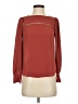 Ann Taylor LOFT 100% Polyester Burgundy Long Sleeve Blouse Size XXS - photo 1