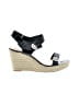 Nine West Solid Black Wedges Size 11 - photo 1