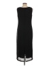 Karin Stevens 100% Polyester Solid Black Casual Dress Size 12 (petite) - photo 2