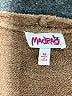 MadRag 100% Polyester Brown Cardigan Size M - photo 7