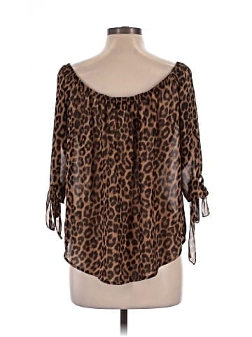Jeans By Buffalo 3/4 Sleeve Blouse (view 2)