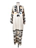 Shein 100% Polyester Graphic Ivory Casual Dress Size S - photo 1