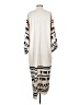 Shein 100% Polyester Graphic Ivory Casual Dress Size S - photo 2