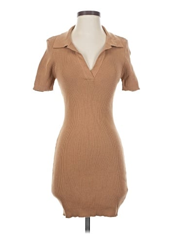 Line & Dot Casual Dress (view 1)